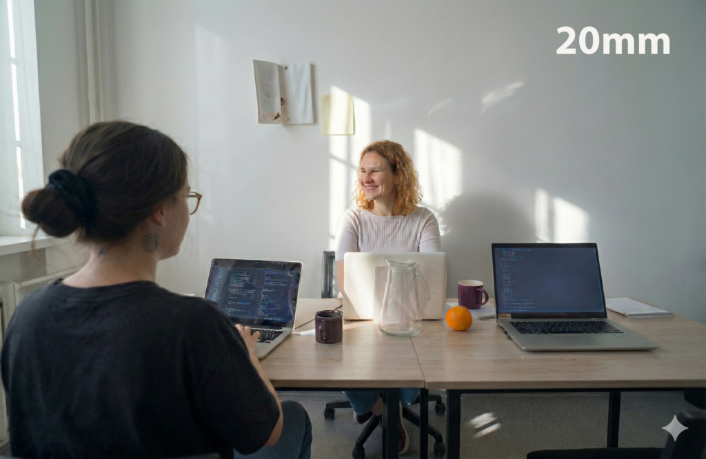 Enhanced image using 20mm lens generated using Nano Banana for cost-effective website design