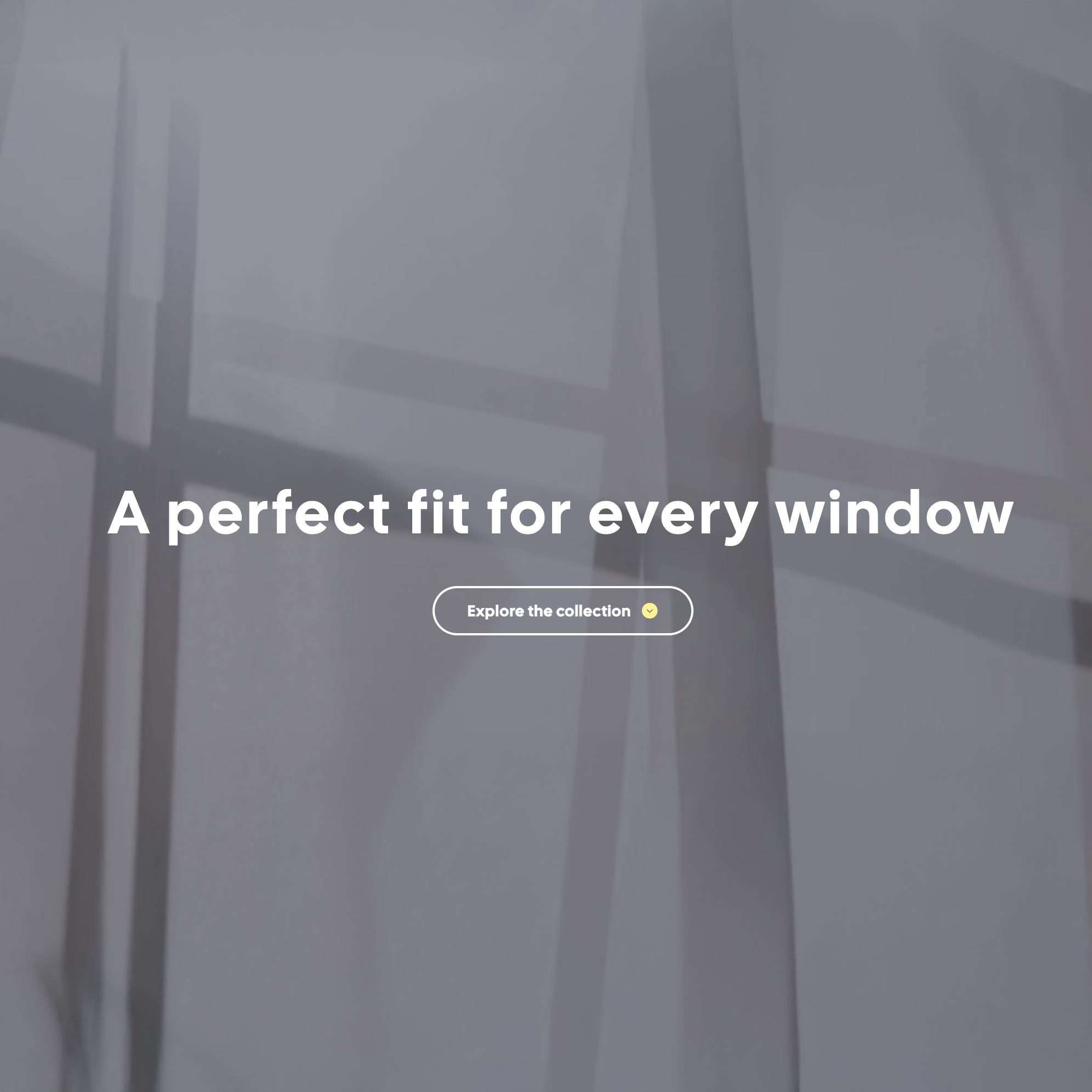 Tailored Blinds in Melbourne, homepage designed by Studio Web Design